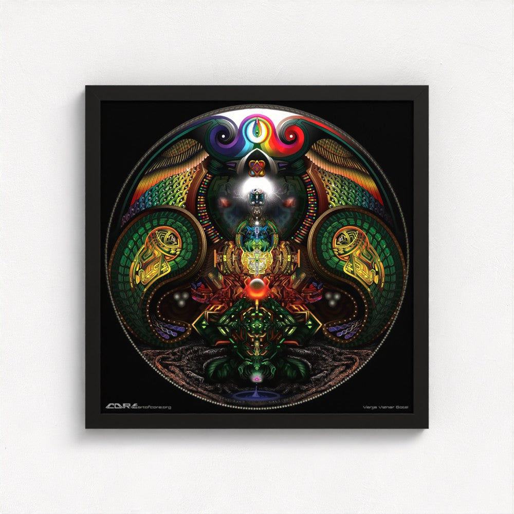 16"X16" Black