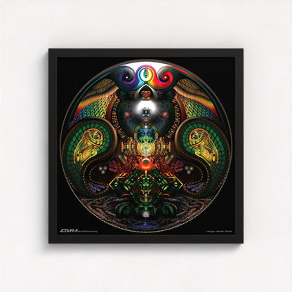 16"X16" Black