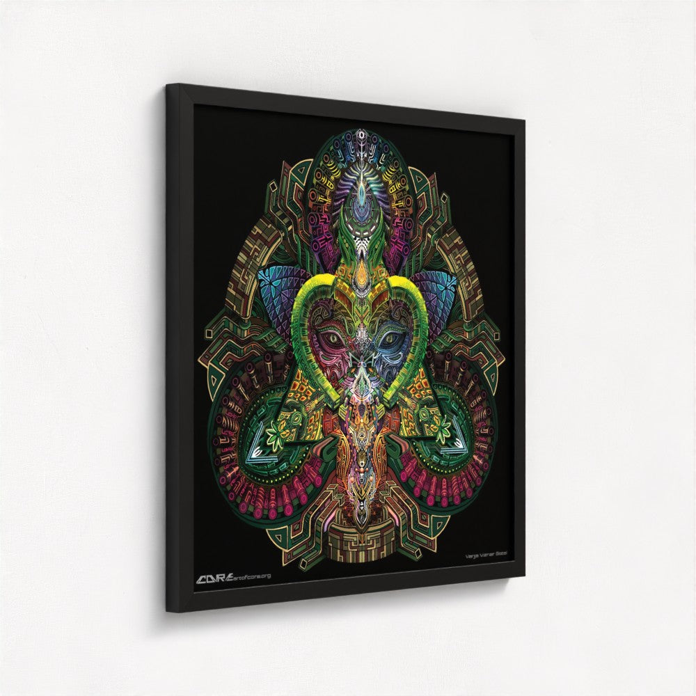 20x20 in | 51x51 cm Black