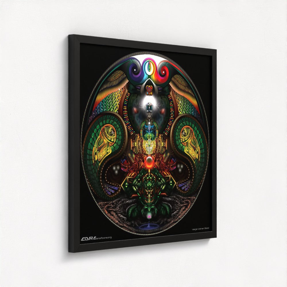 20"x20" Black
