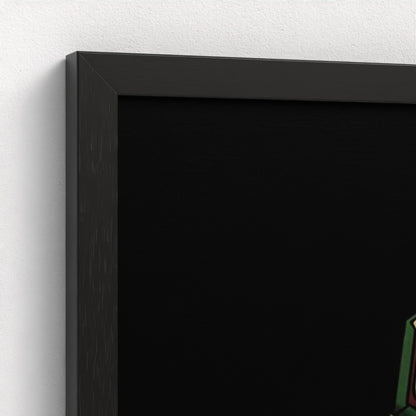 28x28 in | 71x71 cm Black