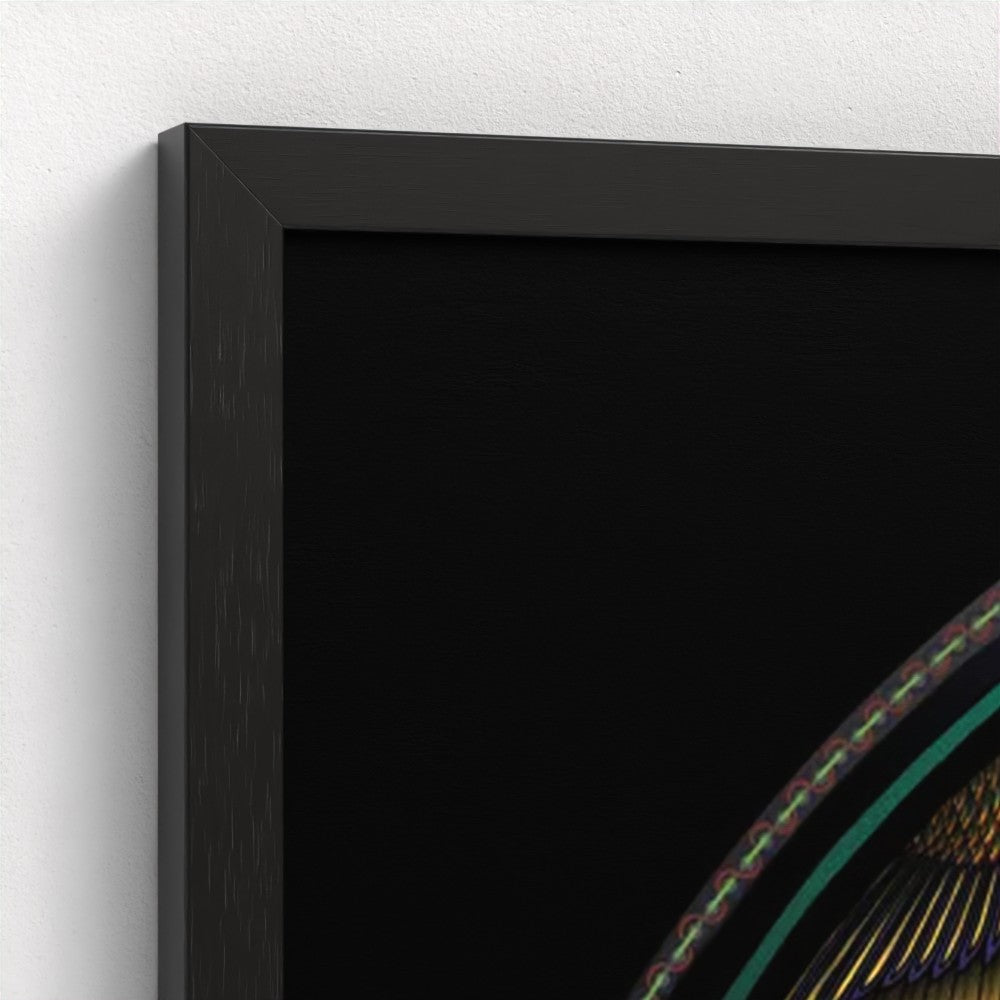 28"x28" Black