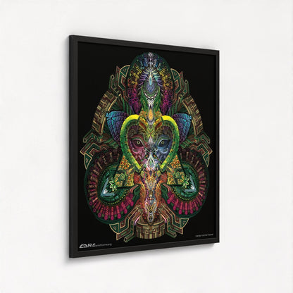 28x28 in | 71x71 cm Black