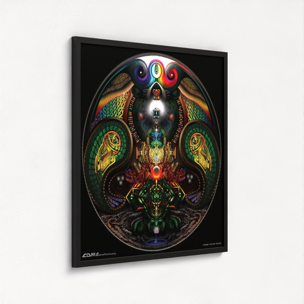 28"x28" Black