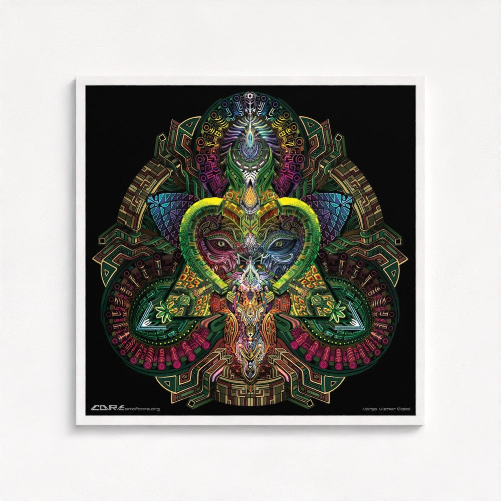 28x28 in | 71x71 cm White