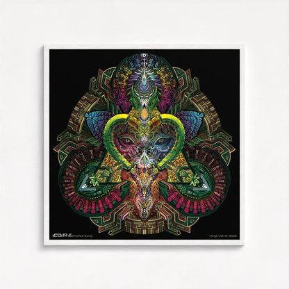 28x28 in | 71x71 cm White