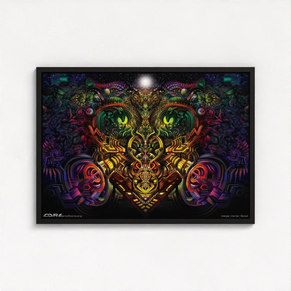 A1 23x33 in | 59x84 cm Black