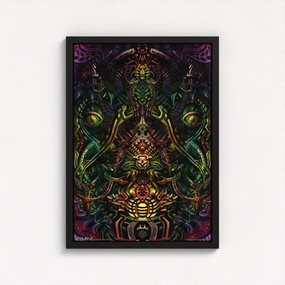 A2 17x23 in | 42x59 cm Black