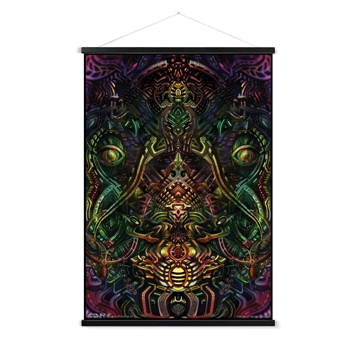 A1 33x23 in | 59x84 cm Black
